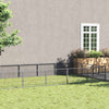 Koiranhäkki hopea 15 m² teräs