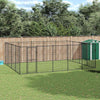 Koiran ulkohäkki teräs 24,2 m²