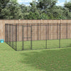 Koiran ulkohäkki teräs 53,24 m²