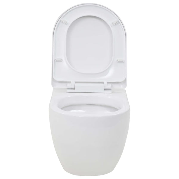 Seinään kiinnitettävä wc piilotettu korkea säiliö keraaminen Sefchi