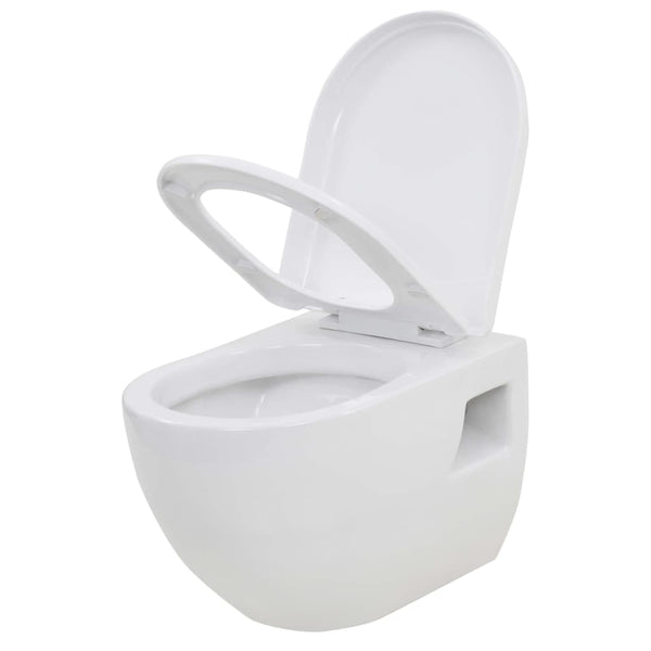 Seinään kiinnitettävä wc piilotettu korkea säiliö keraaminen Sefchi