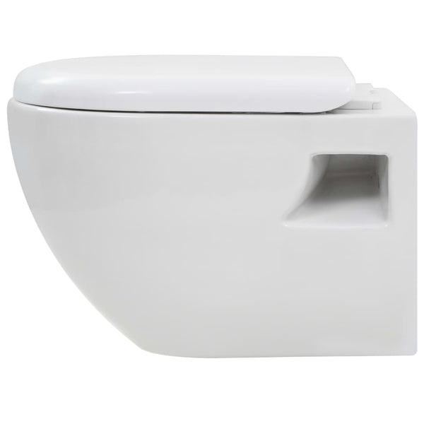 Seinään kiinnitettävä wc piilotettu korkea säiliö keraaminen Sefchi