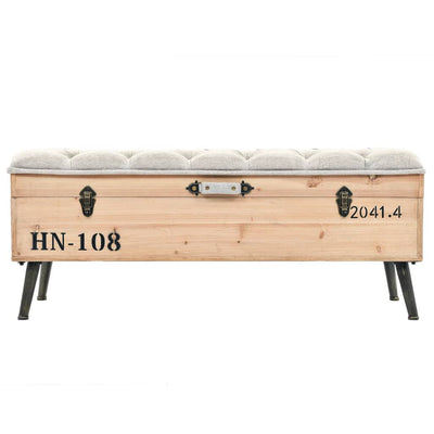 Säilytyspenkki 110 cm täysi kuusi