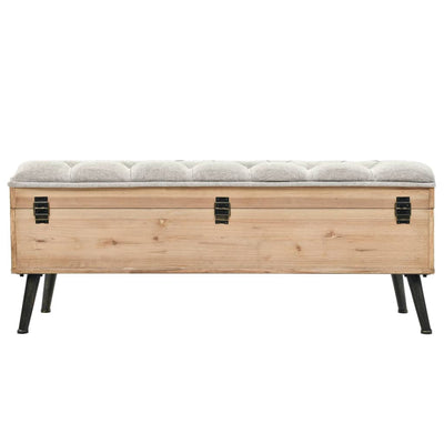 Säilytyspenkki 110 cm täysi kuusi