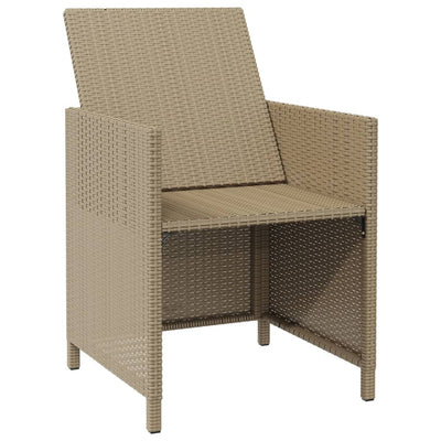 Puutarhatuolit ja jakkarat 2 kpl polyrottinki beige