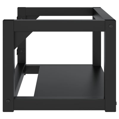 Seinäkiinnitettävä pesualtaan kehys 59x38x31 cm rauta