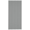 Harmaa kattopaneeli Giovaneta 100x45cm (12 kpl galvanoitu teräs)