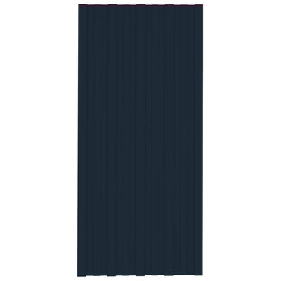 Antrasiitti kattopaneeli Giovaneta 100x45cm (12 kpl galvanoitu teräs)