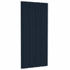 Kattopaneeli 36 kpl Antrasiitti 100 x 45 cm Galvanoitu teräs