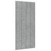 Kattopaneeli 12 kpl Hopea 100 x 45 cm Galvanoitu teräs
