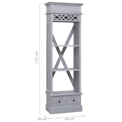 Mahonki kaappi Darco 60x30x175cm (täysi)