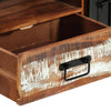 TV-taso 120x30x40 cm kierrätetty täyspuu
