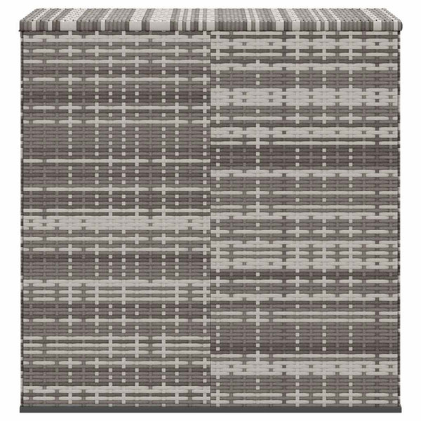 Harmaa puutarhan säilytyslaatikko Craciunes 100x49x103,5cm (pe-rottinki)
