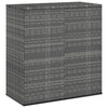 Harmaa puutarhan säilytyslaatikko Craciunes 100x49x103,5cm (pe-rottinki)