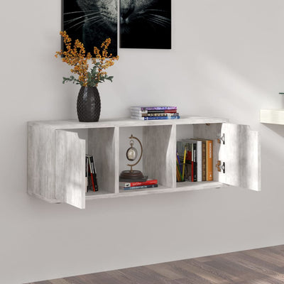 TV-taso betoni 88,5x27,5x30,5 cm tekninen puu