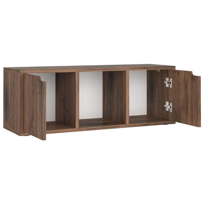 TV-taso savutammi 88,5x27,5x30,5 cm tekninen puu