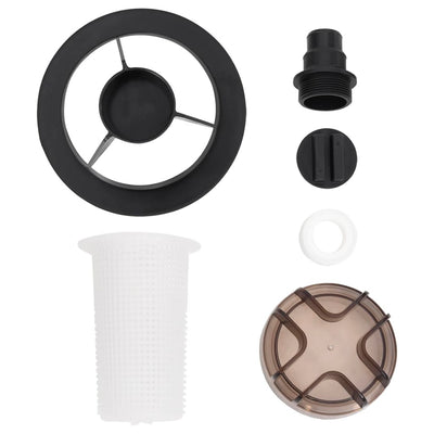 Musta uima-altaan hiekkasuodatin Paolo (esisuodattimella)