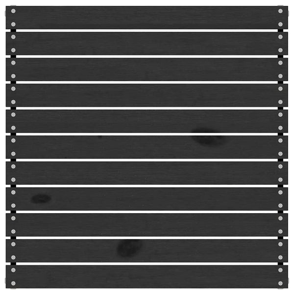 Musta puutarhasohvasarja Abood (3-osainen tyynyillä mänty)