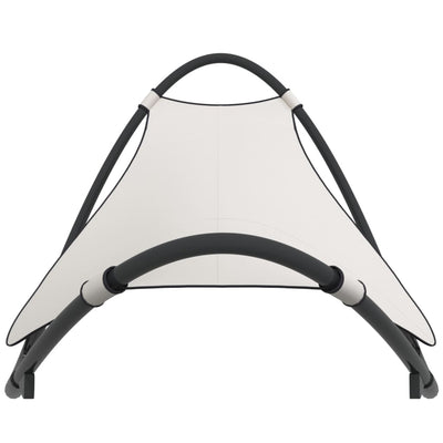 Kerma keinuva aurinkotuoli pyörillä Arcturus (teräs ja textilene)