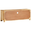 TV-taso 110x30x40 cm karkea mangopuu