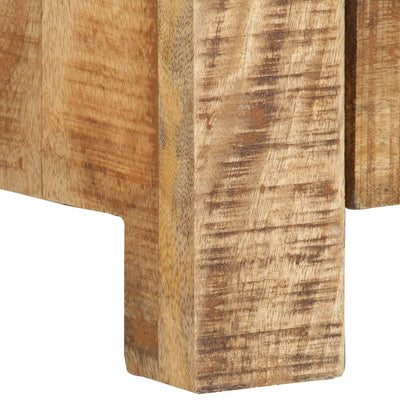 TV-taso 110x30x40 cm karkea mangopuu