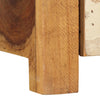 TV-taso 110x30x40 cm täysi kierrätyspuu