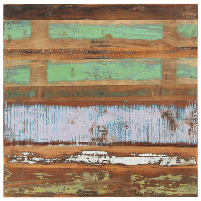 Sohvapöytä 80x80x40 cm kierrätetty täyspuu