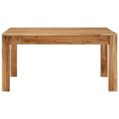 Sohvapöytä 80x80x40 cm täysi akaasiapuu