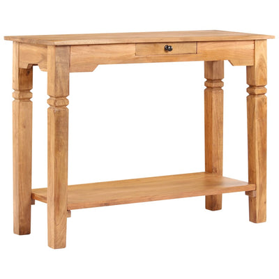 Konsolipöytä 100x40x76 cm täysi akaasiapuu