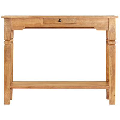 Konsolipöytä 100x40x76 cm täysi akaasiapuu