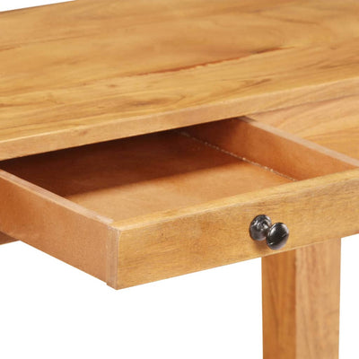Konsolipöytä 100x40x76 cm täysi akaasiapuu
