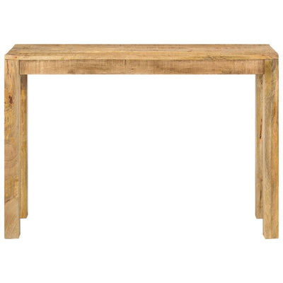 Konsolipöytä 110x35x76 cm karkea mangopuu