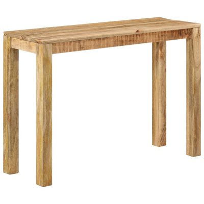 Konsolipöytä 110x35x76 cm karkea mangopuu