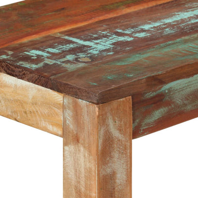 Konsolipöytä 110x35x76 cm täysi kierrätetty puu