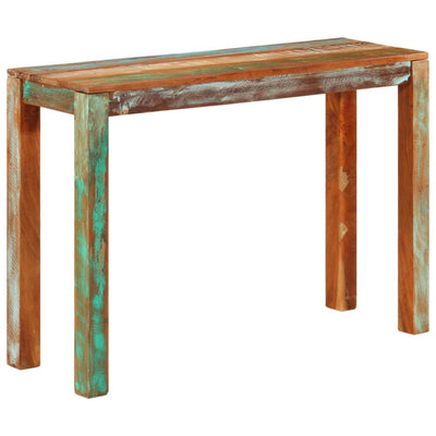 Konsolipöytä 110x35x76 cm täysi kierrätetty puu