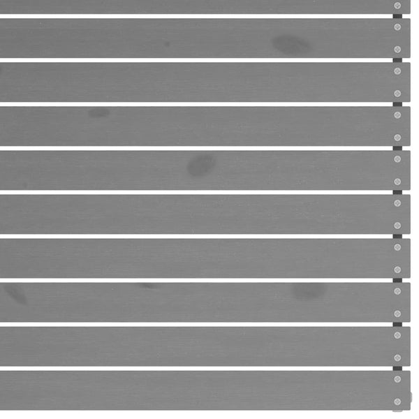 Harmaa puutarhasohva Rosine (2-istuttava, mänty)