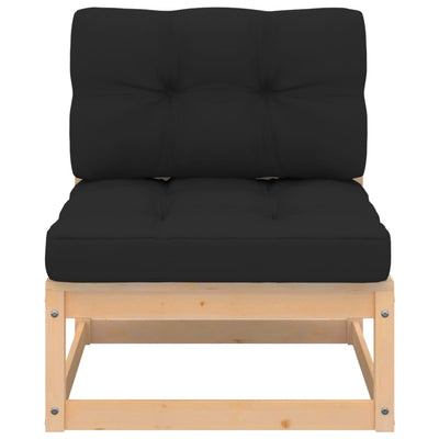 Puutarhasohvasarja Gaboran (4-osainen, tyynyillä, mänty)