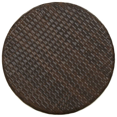 Teepöytä ruskea 45 cm polyrottinki