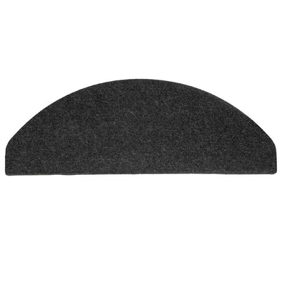 Musta itsekiinnittyvät porrasmatot Wilson 65x22,5x3,5cm (15 kpl)