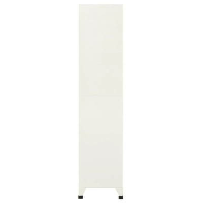 Pukukaappi harmaa ja sininen 90x40x180 cm teräs