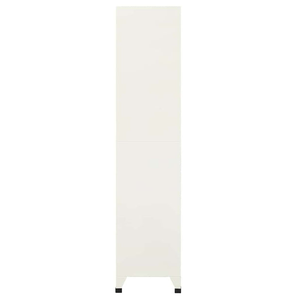 Pukukaappi harmaa ja sininen 90x40x180 cm teräs