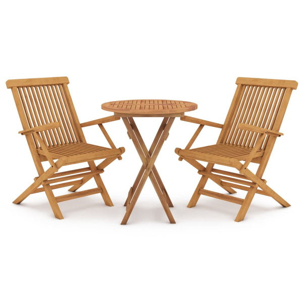 Puutarhan ruokailuryhmä Tyrus (3-osainen, tiikki)