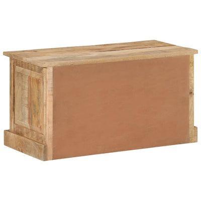Kenkien säilytyspenkki 85x40x45 cm täysi mangopuu
