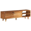 TV-taso täysi akaasiapuu hunajaviimeistelyllä 140x30x40 cm