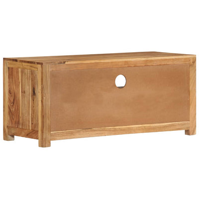 TV-taso 88x35x40 cm täysi akasiapuu