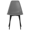 Ruokatuolit 6 kpl harmaa PP