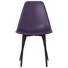 Ruokatuolit 6 kpl purppura PP