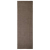 Matto luonnollinen sisal 80x250 cm ruskea