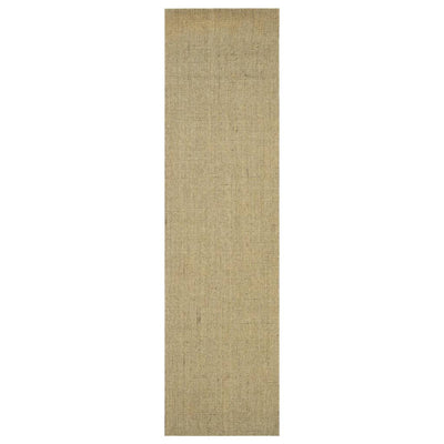 Matto luonnollinen sisal 66x250 cm vihreä