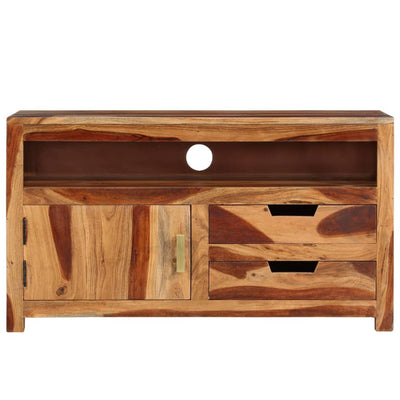 TV-taso 90x34,5x50 cm täysi akaasiapuu
